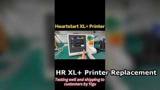 HR XL용 프린터 + 제세동기 교체 부품