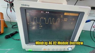 Mindray AG 및 O2 모듈 115 023943 00 개요
