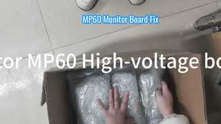 환자 모니터 IntelliVue MP60 PN LXMG1643-12-64-REV B 환자용 4선이 있는 고전압 보드