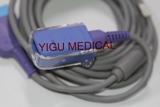 GE NELLCOR Blood Oxygen Extension Cable PN  LOT100817H ECG SPO2 Cable