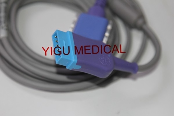 GE NELLCOR Blood Oxygen Extension Cable PN  LOT100817H ECG SPO2 Cable