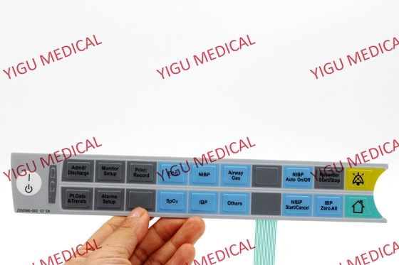 GE B20 Patient Monitor Silicon Keypress for CARESCAPE B20