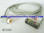 꼬리 - 발췌 의료 기기 부속품 ECG 참을성 있는 간선 M1530A 케이블 IEC