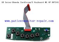 GE Datex를 위한 의료 기기 Keypress 패널 - Ohmeda Cardiocap 5 감시자 키보드 판 단추 널 MX 4F 897241